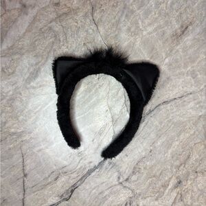 Black Cat Ear Headband for Kids